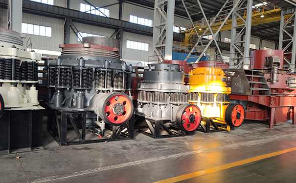 江西圓錐破碎機現場視頻圖片